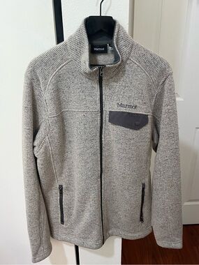 NEW Marmot Gray Full Zip Jacket
